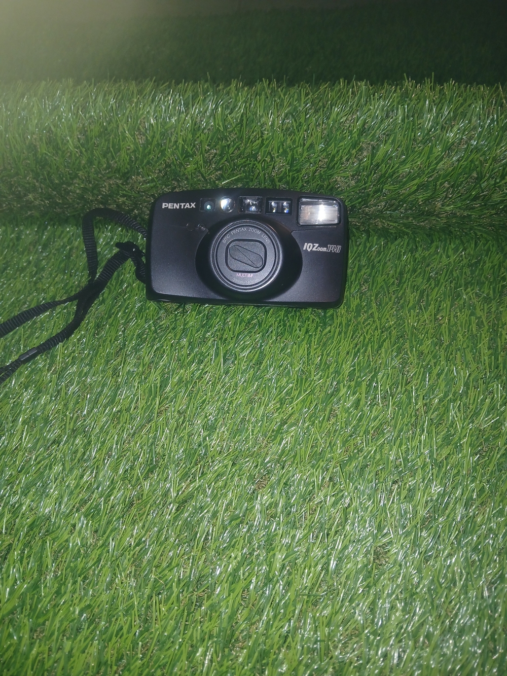 Pentax black 140 Zoom Compact Film Camera